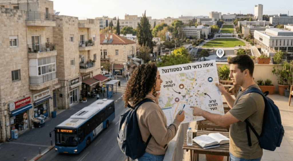סטודנטים מתלבטים איפה כדאי לגור כסטודנט?